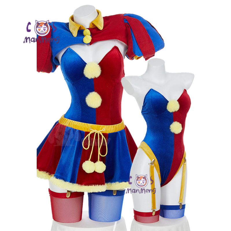Anime Cosplay Ladies - Anime Amazing joker Girl Digital Circus