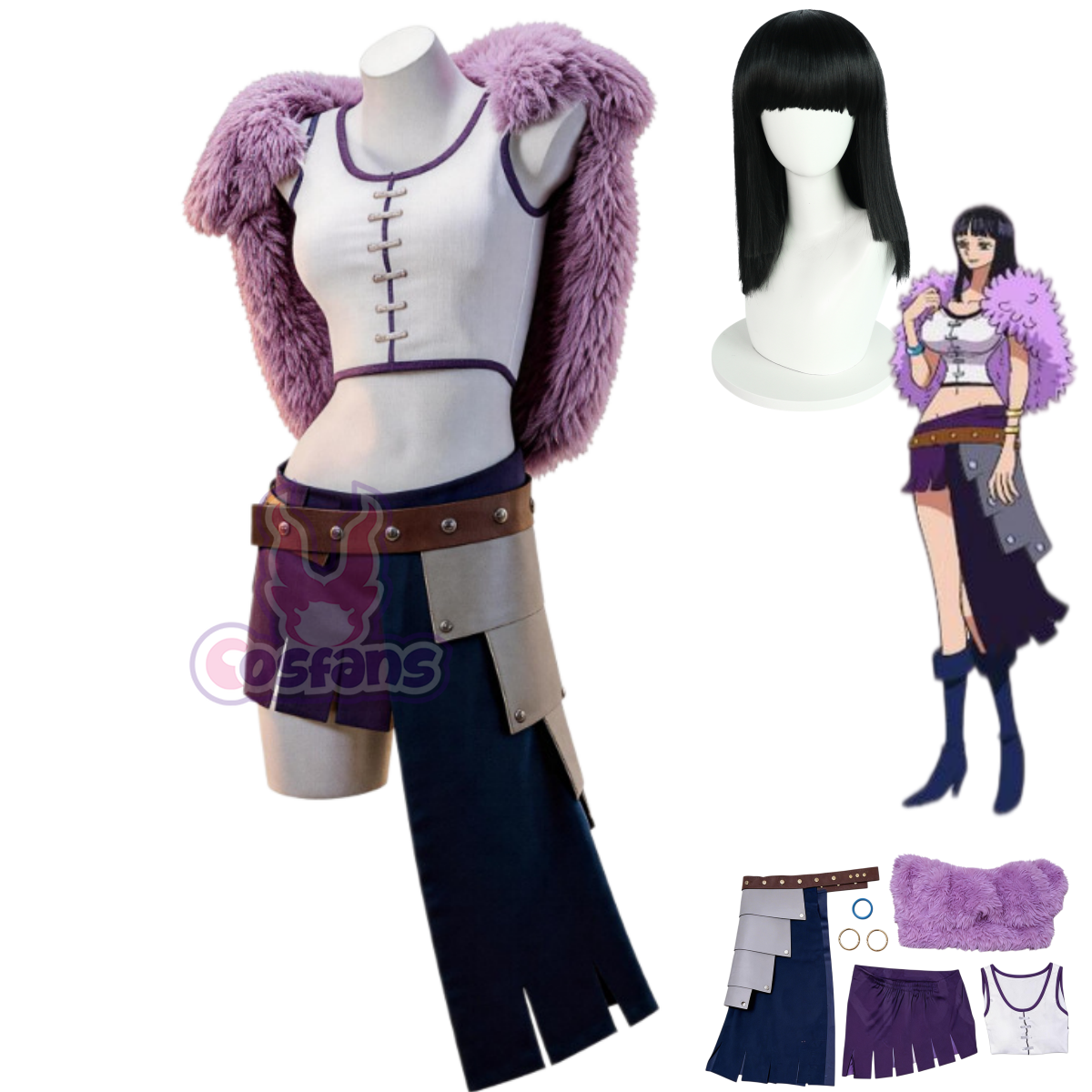Anime Cosplay Nico Robin - Anime Miss All Sunday Nico Robin