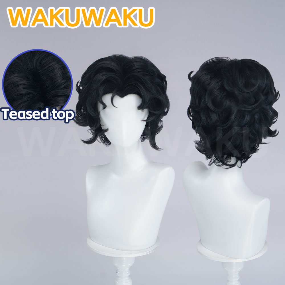 Cosplay Anime White Hair - IN STOCK Harlequin Pierrot Cosplay Wig