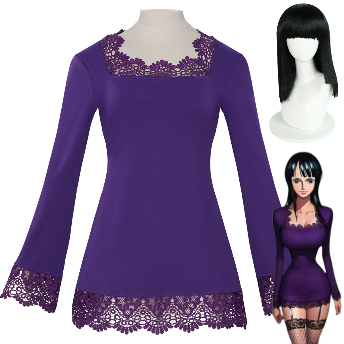Anime Cosplay Nico Robin - Anime Miss All Sunday Nico Robin