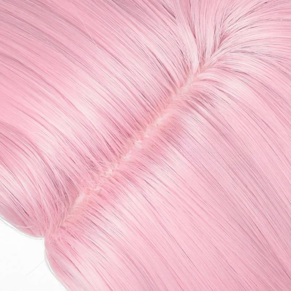 Long Pink Wavy Heat Resistant  - Cosplay Anime Pink Hair recensione e prezzo