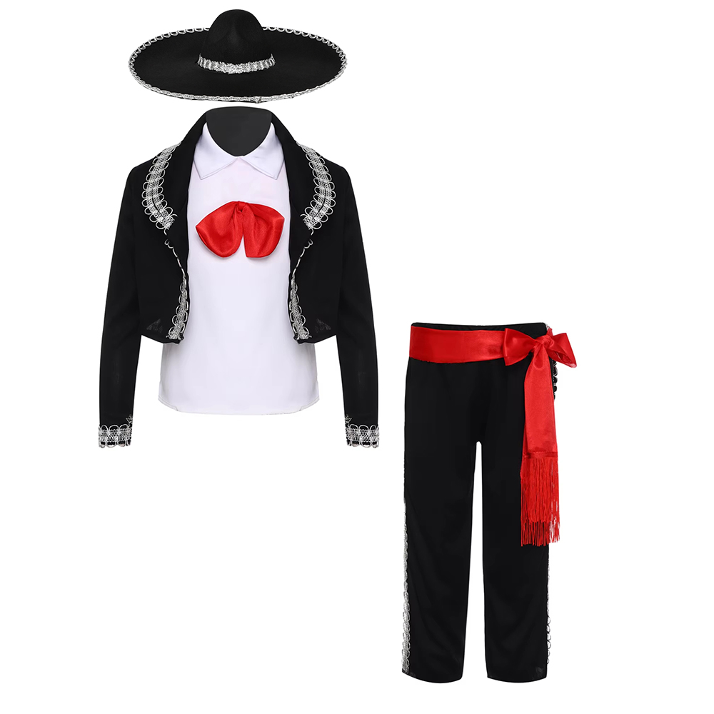 Boy Mexican Costume Kids Tradi - Anime Cosplay Dance recensione e prezzo