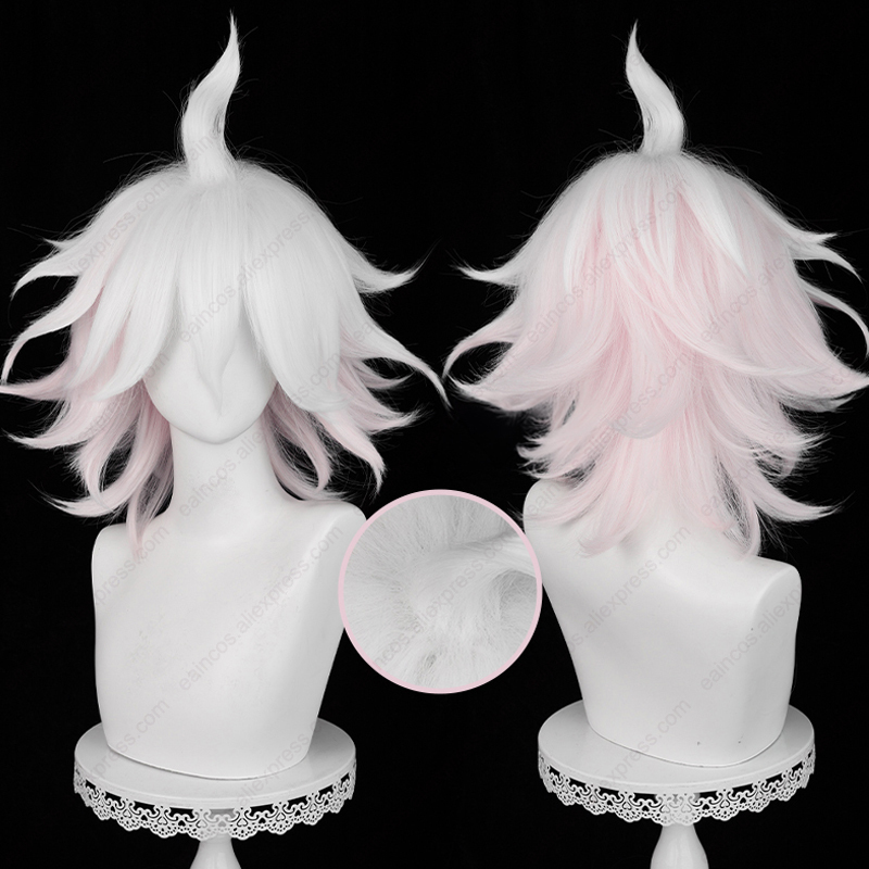 Anime Nagito Komaeda Cosplay W - Cosplay Anime White Hair recensione e prezzo