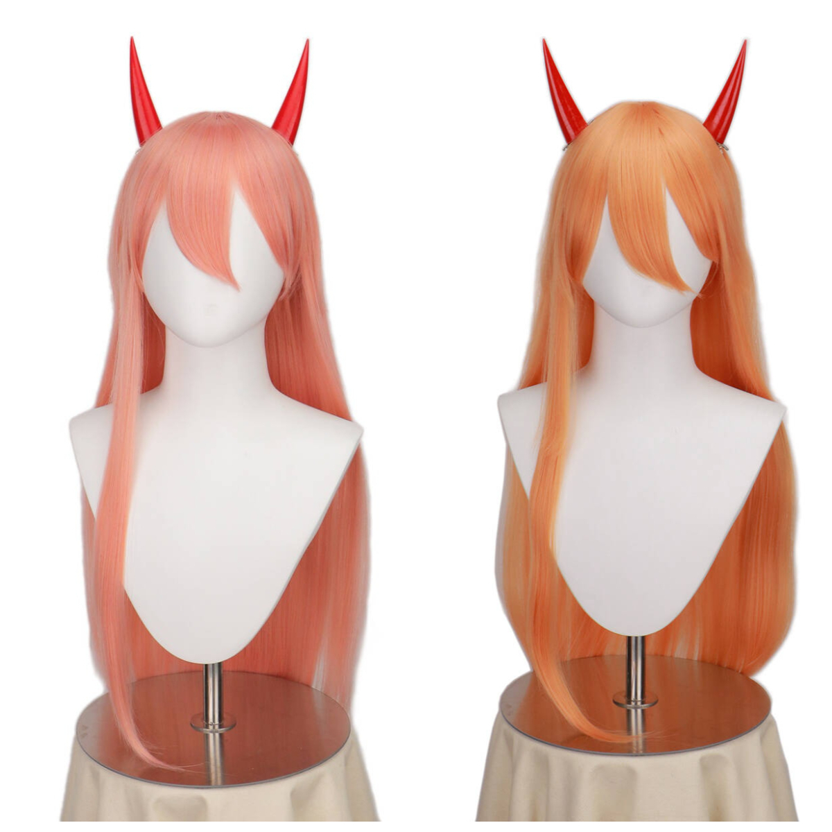 Long Orange Pink Heat Resistan - Cosplay Anime Pink Hair recensione e prezzo