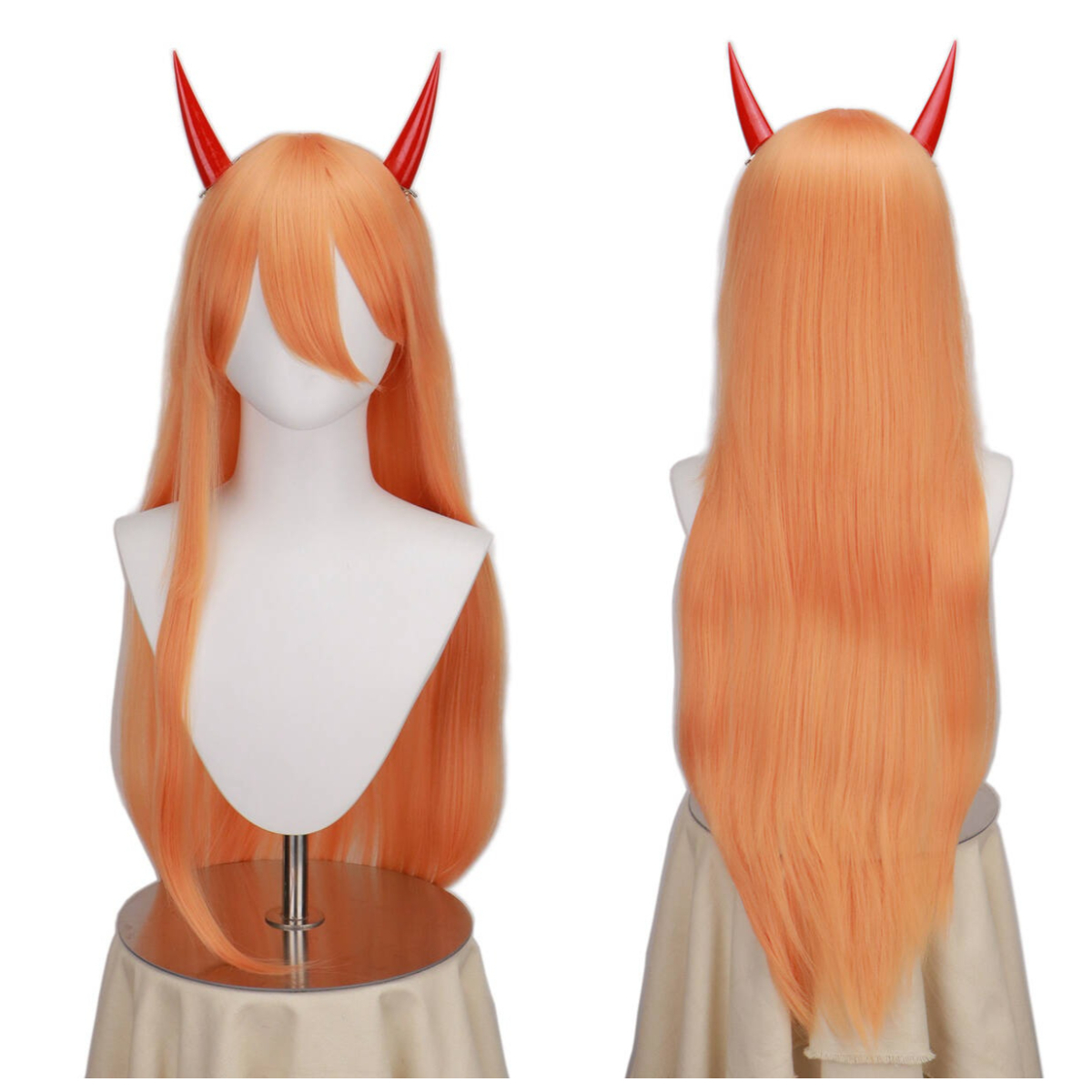 Long Orange Pink Heat Resistan - Cosplay Anime Pink Hair recensione e prezzo