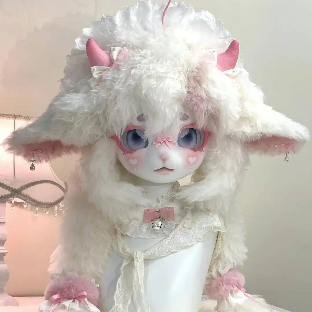 Handmade Kig Fursuit Head, Cut - Anime Cosplay Ladies recensione e prezzo