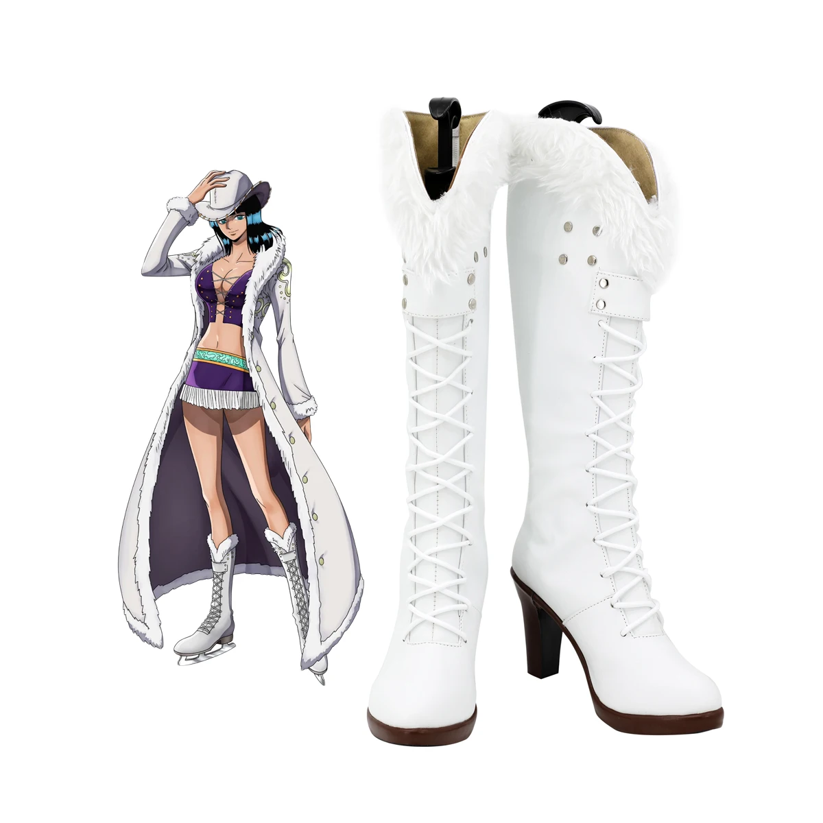 Anime Nico Robin Cosplay Boots - Anime Cosplay Nico Robin recensione e prezzo