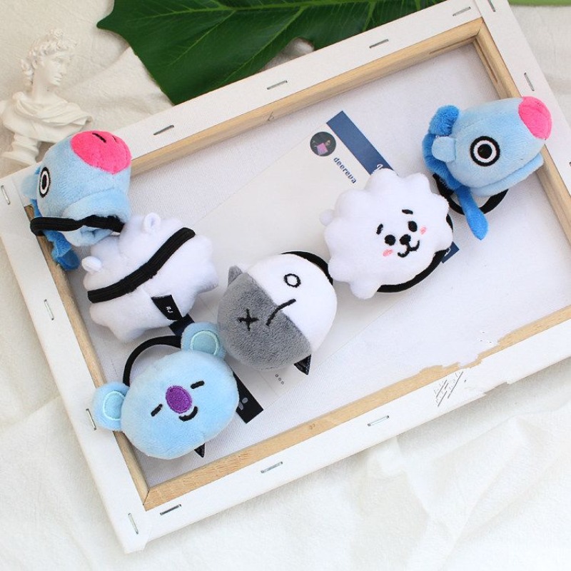 Kawaii BT21 Plush Hair Rope An - Anime Cosplay Images recensione e prezzo