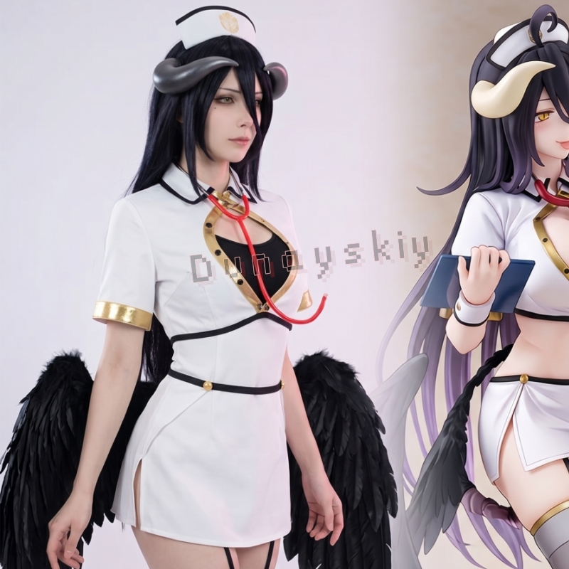 OVERLORD Albedo Gothic Angel N - Anime Cosplay Albedo recensione e prezzo