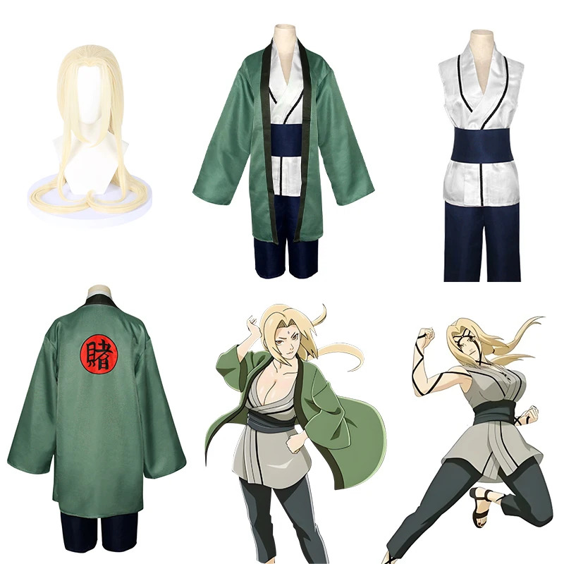 Tsunade Cosplay Costume Anime  - Cosplay Anime Tsunade recensione e prezzo