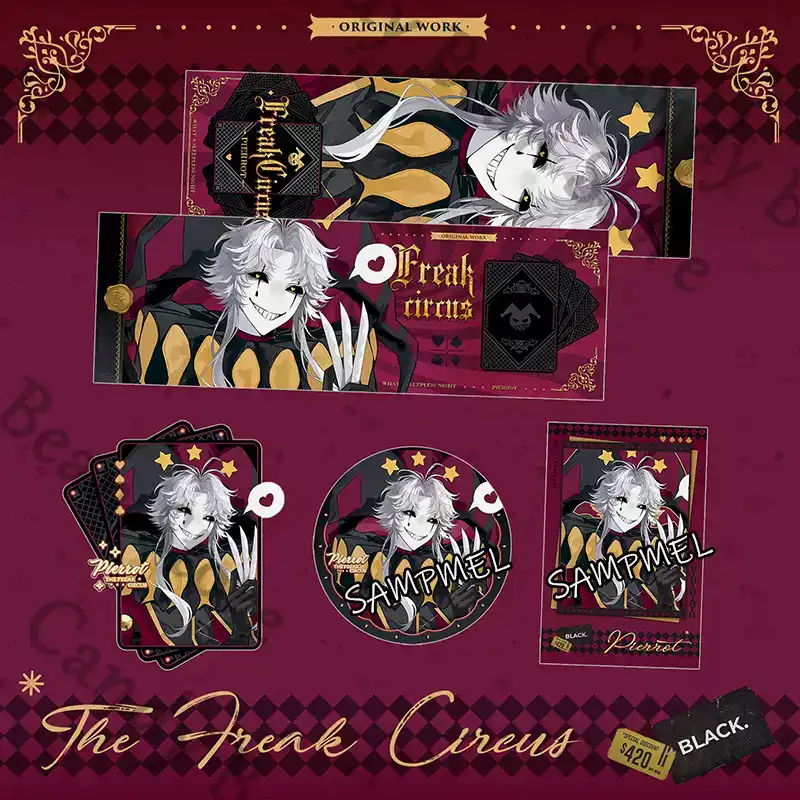 Anime ‌The Freak Circus Pierro - Anime Cosplay Images recensione e prezzo