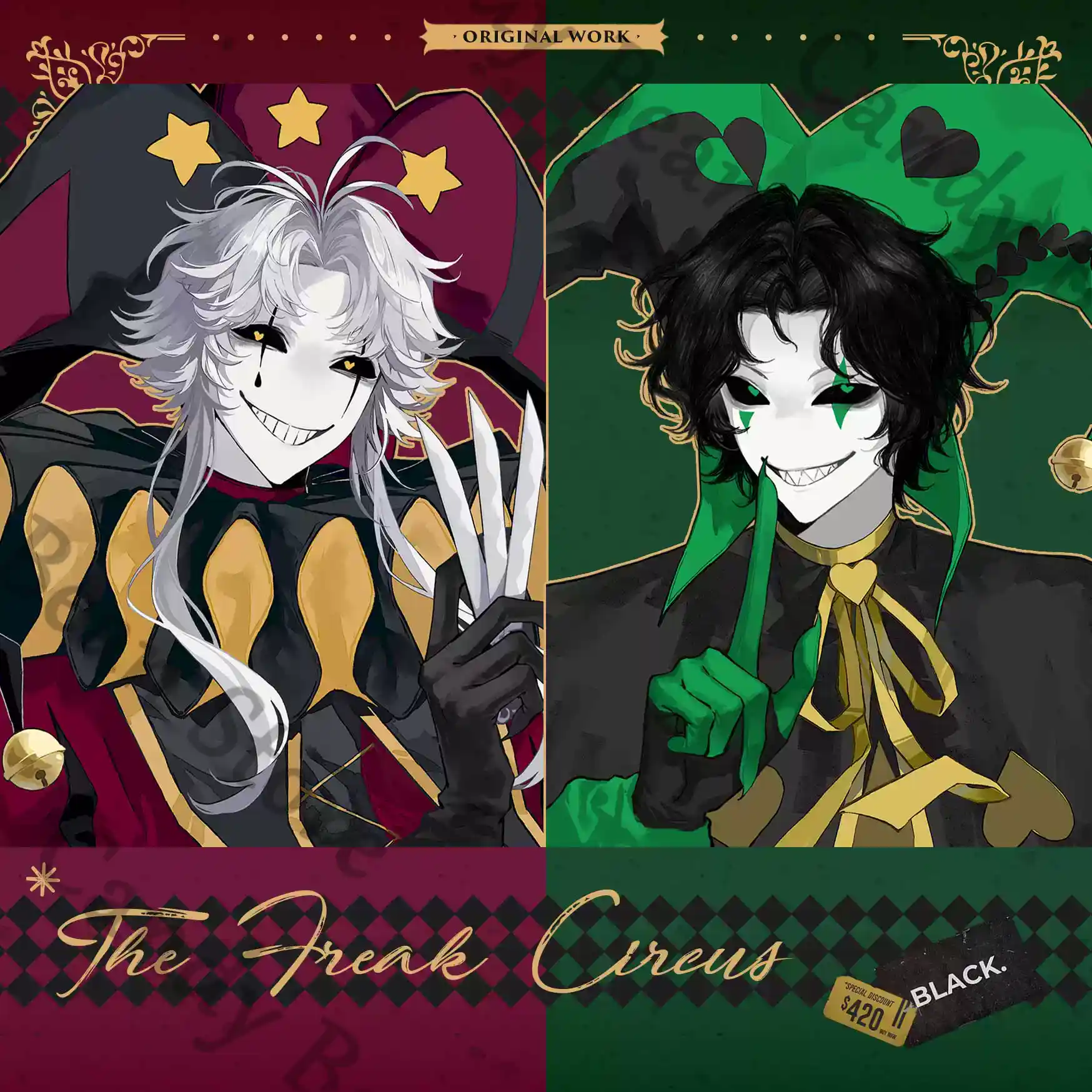 Anime ‌The Freak Circus Pierro - Anime Cosplay Images recensione e prezzo