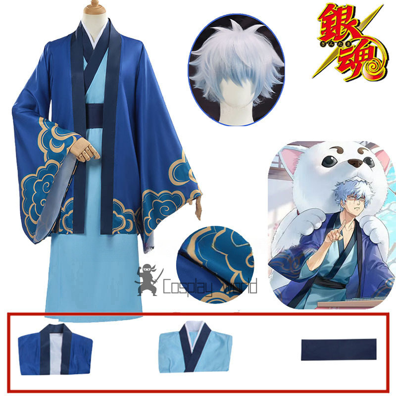2025 Sakata Gintoki Cosplay An - Anime Cosplay Dress For Men recensione e prezzo