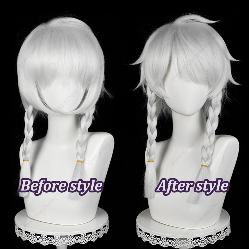 Seer Eli Clark Cosplay Wig 45c - Cosplay Anime White Hair recensione e prezzo