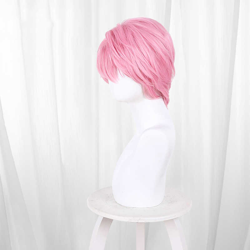 Anime Tamon's B-Side Which Fac - Cosplay Anime Pink Hair recensione e prezzo