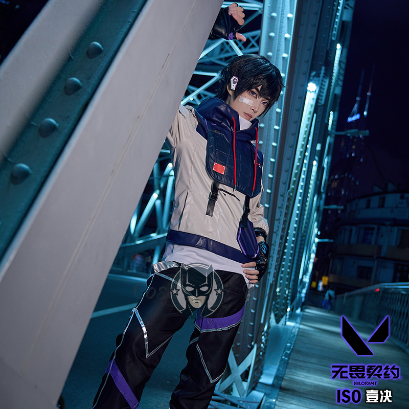 ISO Cosplay Valorant Costume H - Anime Cosplay Dress For Men recensione e prezzo