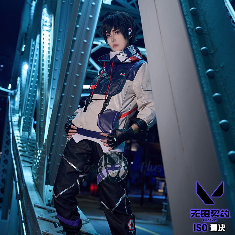 ISO Cosplay Valorant Costume H - Anime Cosplay Dress For Men recensione e prezzo