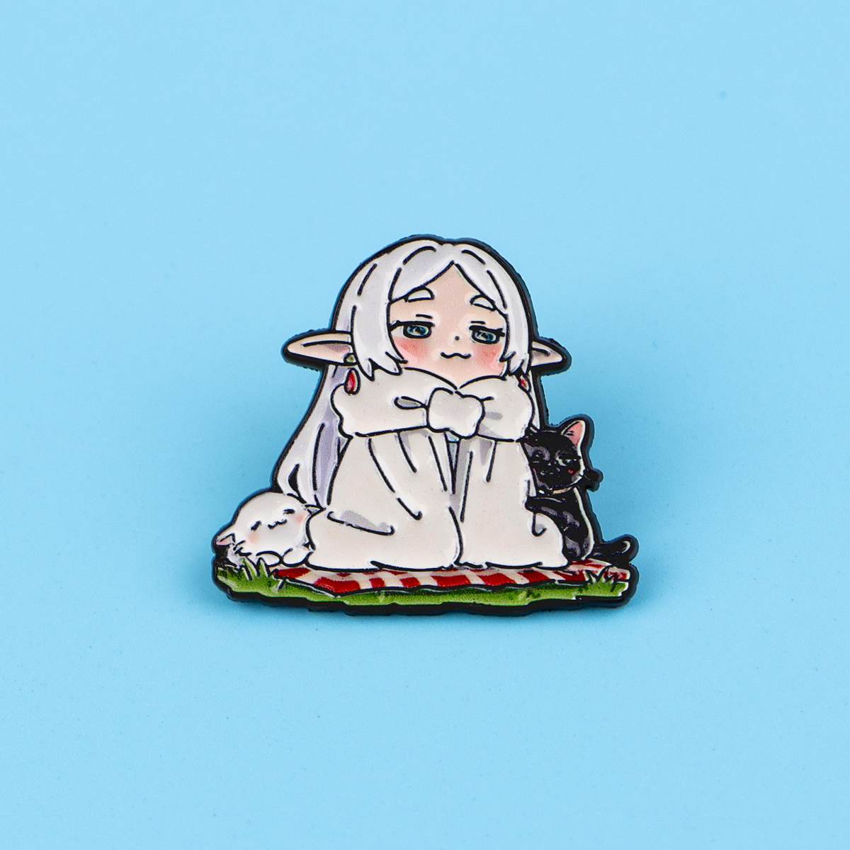 Cute Cat Enamel Pins Anime Gir - Anime Cosplay Cat recensione e prezzo