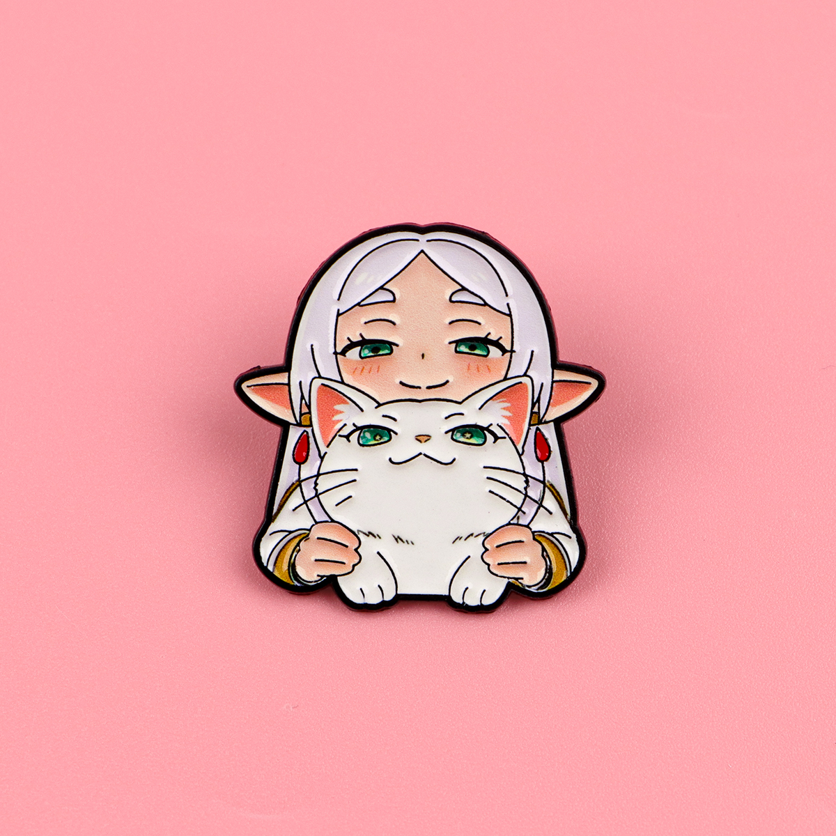 Cute Cat Enamel Pins Anime Gir - Anime Cosplay Cat recensione e prezzo