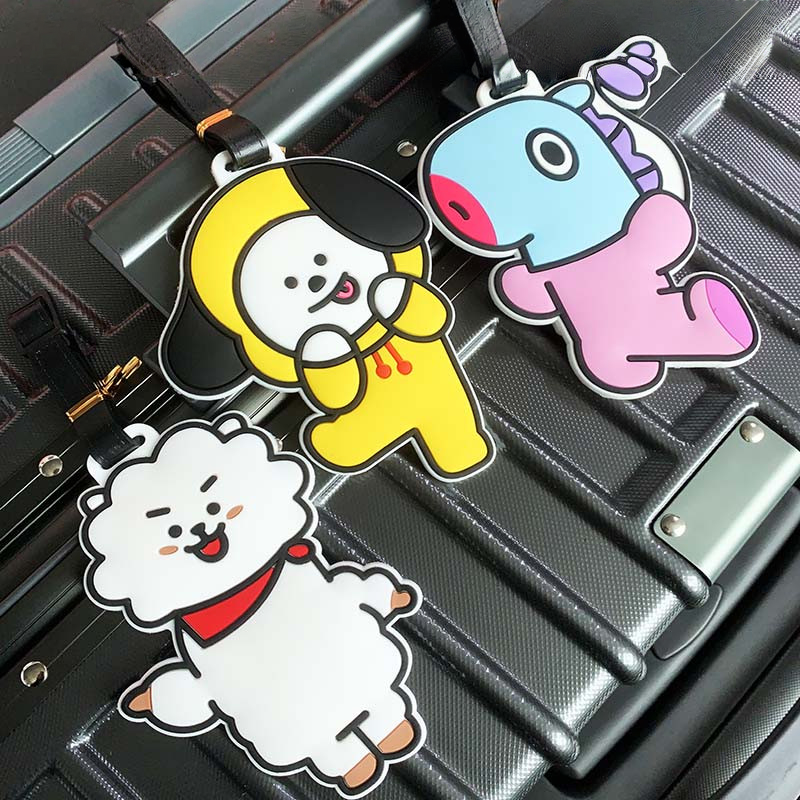 Anime BT21 Travel Luggage Tags - Anime Cosplay Girl Name recensione e prezzo