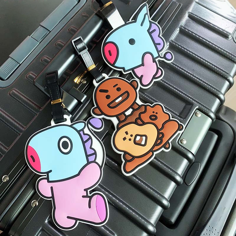 Anime BT21 Travel Luggage Tags - Anime Cosplay Girl Name recensione e prezzo