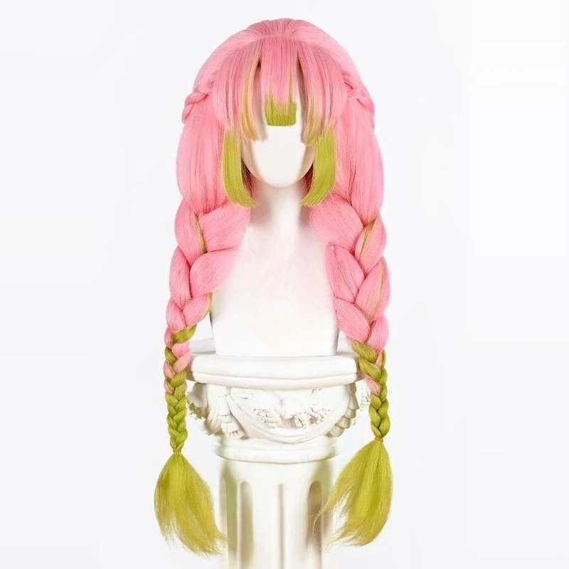 Kanroji Mitsuri Cosplay Wig Pi - Cosplay Anime Pink Hair recensione e prezzo