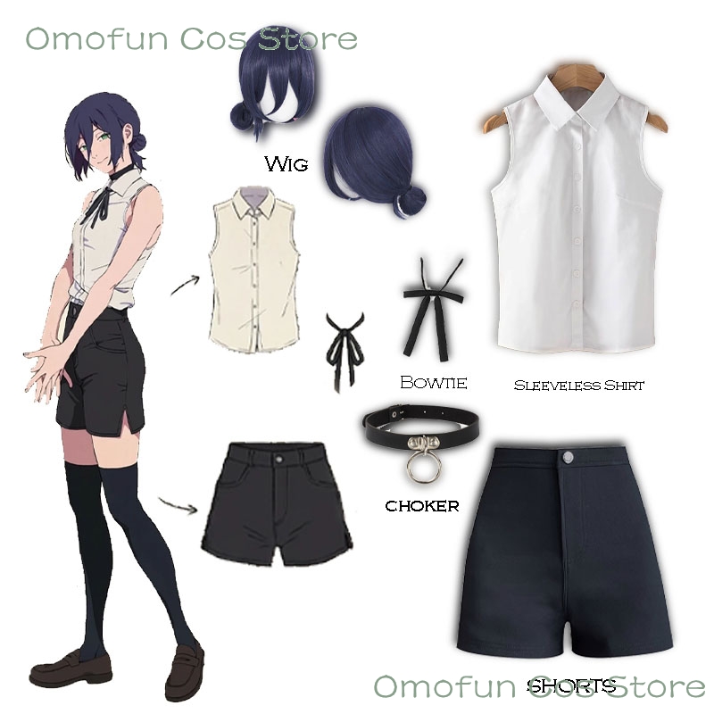 Reze Cosplay Costume Sleeveles - Anime Cosplay Dance recensione e prezzo