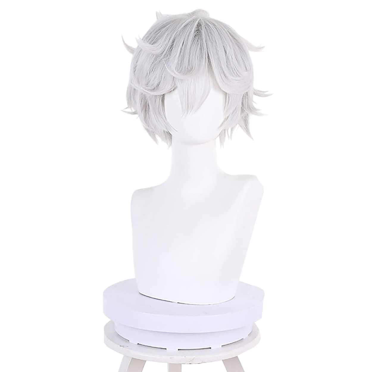 Gabimaru Wig Cosplay Anime Jig - Cosplay Anime White Hair recensione e prezzo