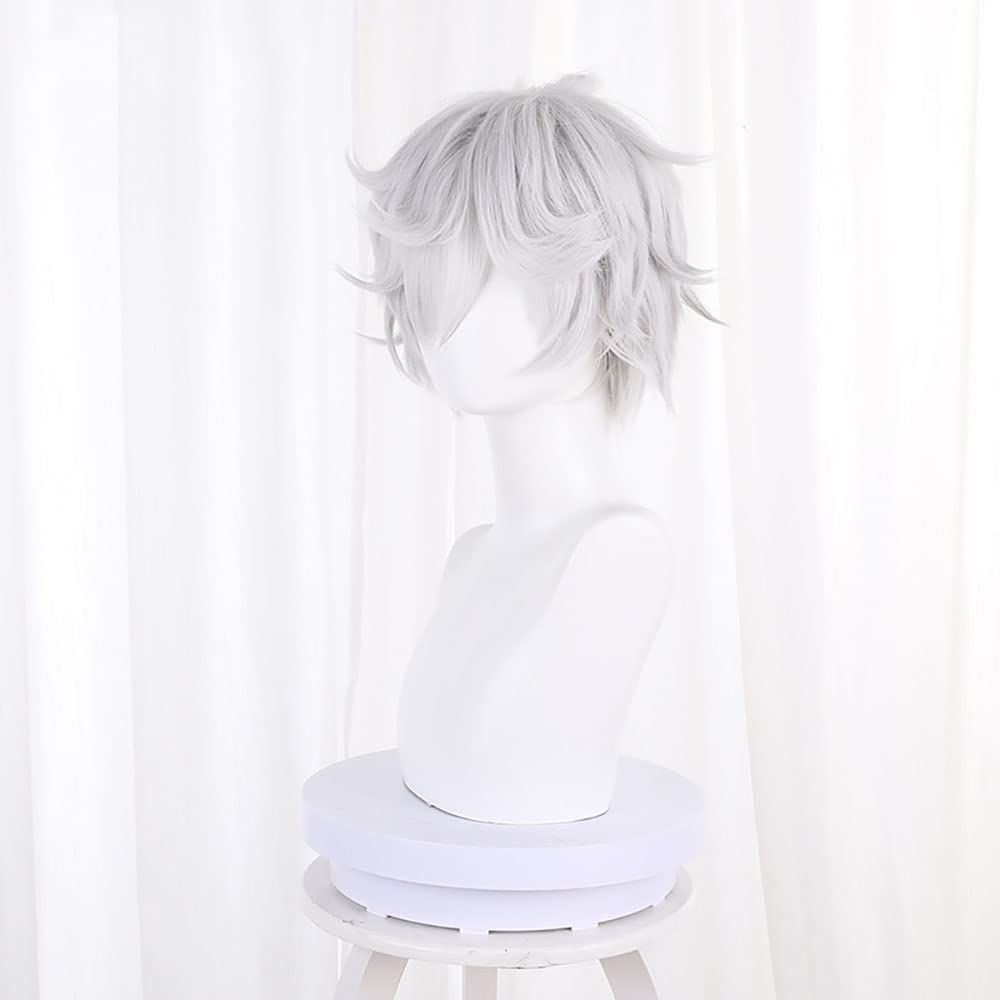 Gabimaru Wig Cosplay Anime Jig - Cosplay Anime White Hair recensione e prezzo
