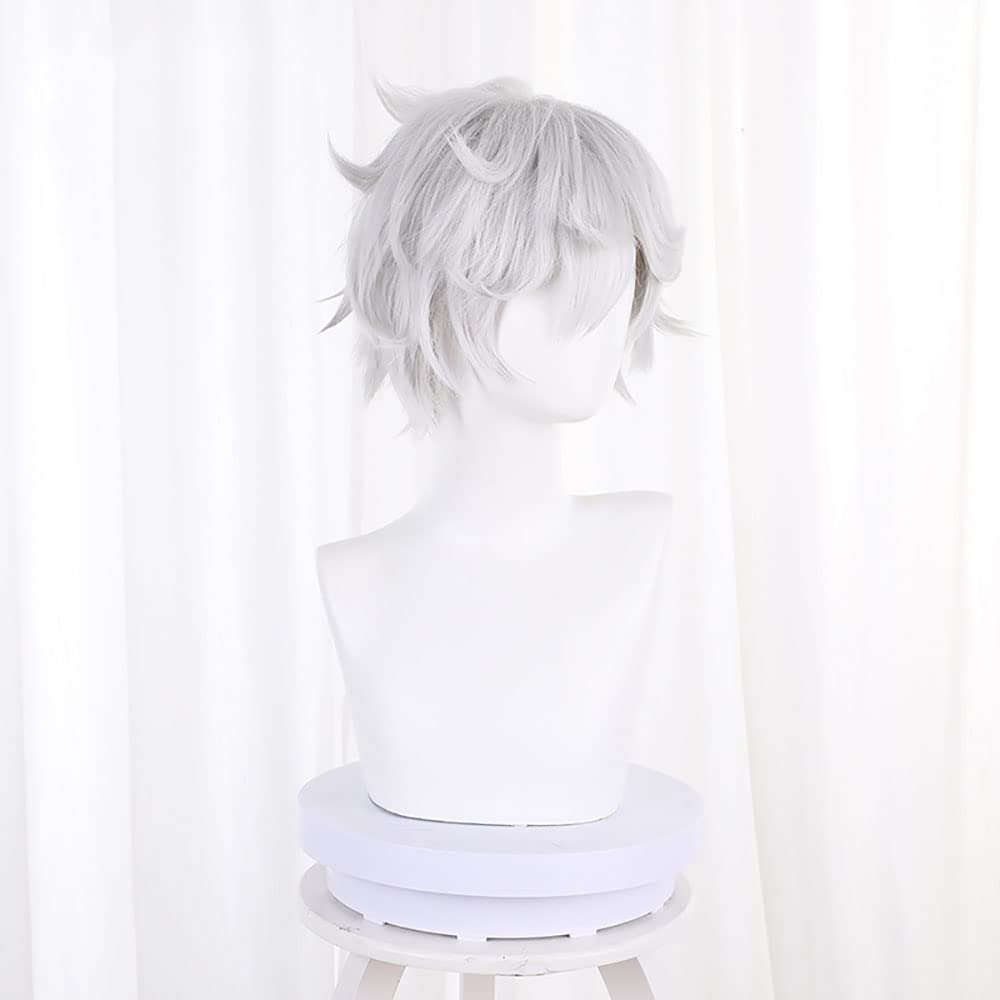 Gabimaru Wig Cosplay Anime Jig - Cosplay Anime White Hair recensione e prezzo