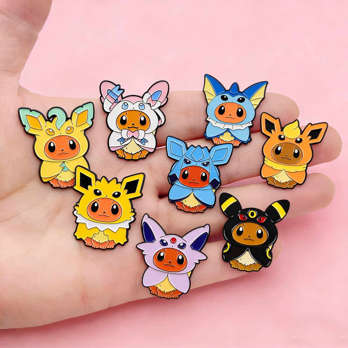 8Pcs Creative Cartoon Pokemon  - Anime Cosplay Pokemon recensione e prezzo