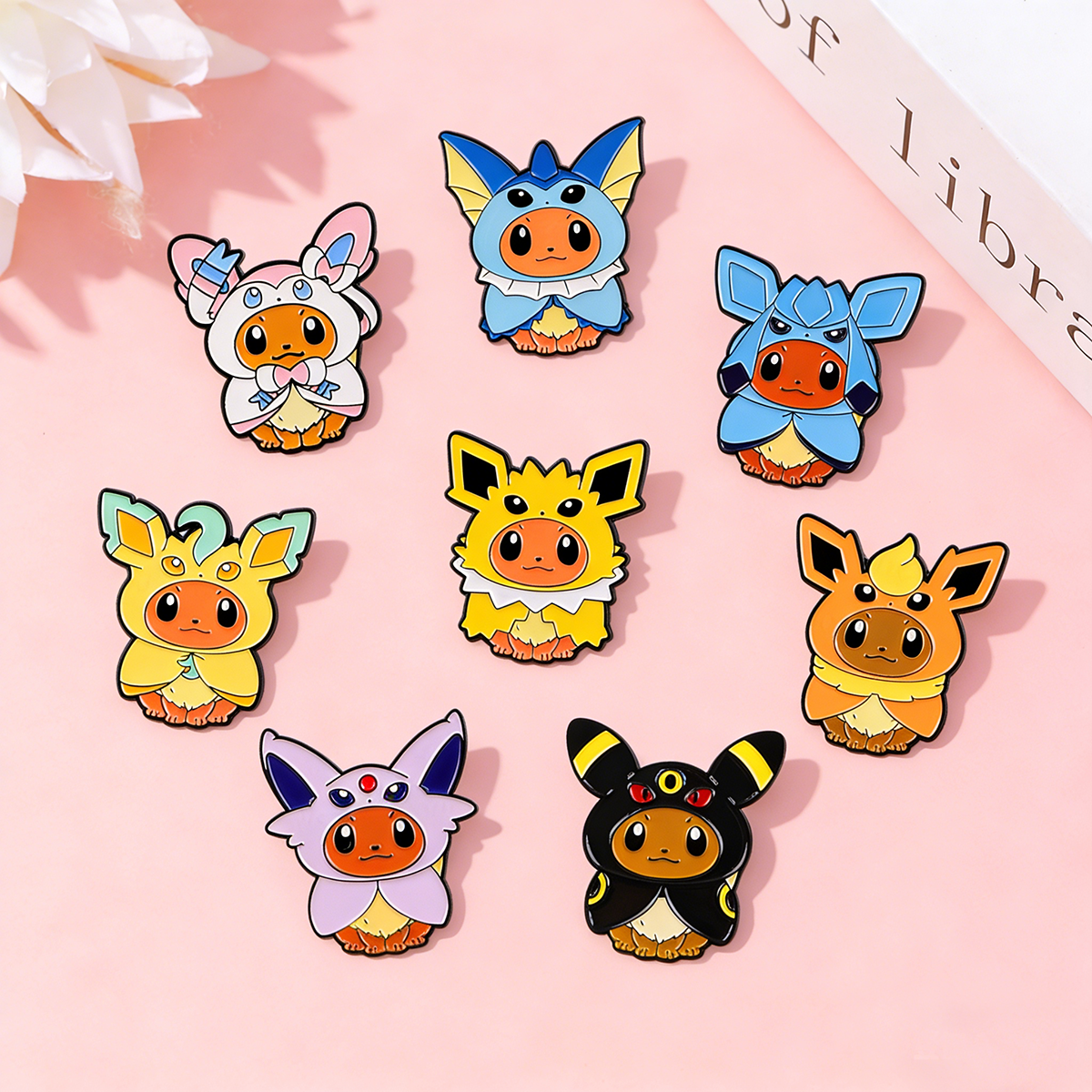 8Pcs Creative Cartoon Pokemon  - Anime Cosplay Pokemon recensione e prezzo