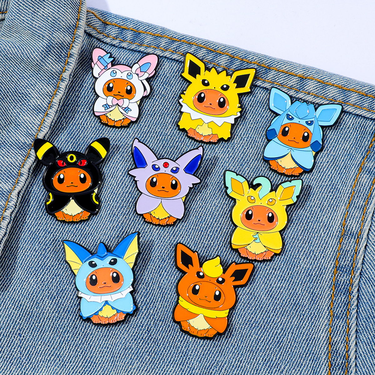 8Pcs Creative Cartoon Pokemon  - Anime Cosplay Pokemon recensione e prezzo