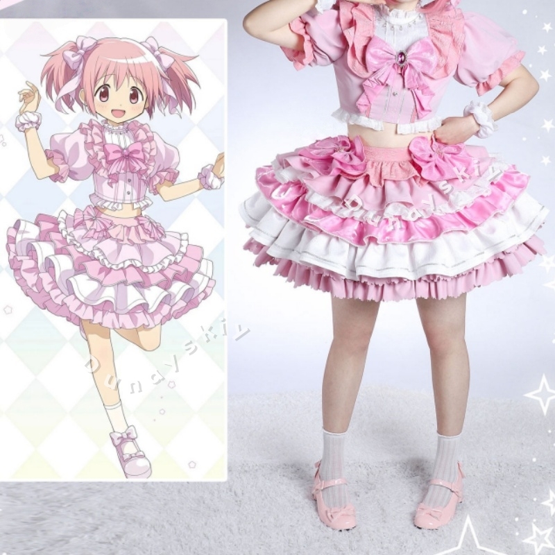 Puella Magi Madoka Magica Kana - Cosplay Anime Pink Hair recensione e prezzo