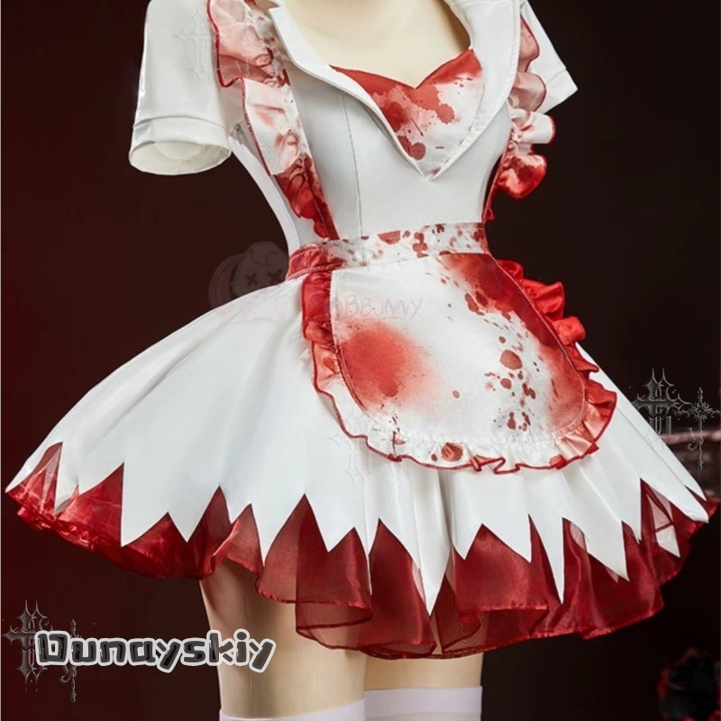 OHaYo%Bloody Nurse Fanart Hall - Anime Cosplay Nurse recensione e prezzo