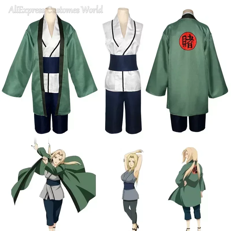 2025 Anime Kimono Tsunade Cosp - Cosplay Anime Tsunade recensione e prezzo