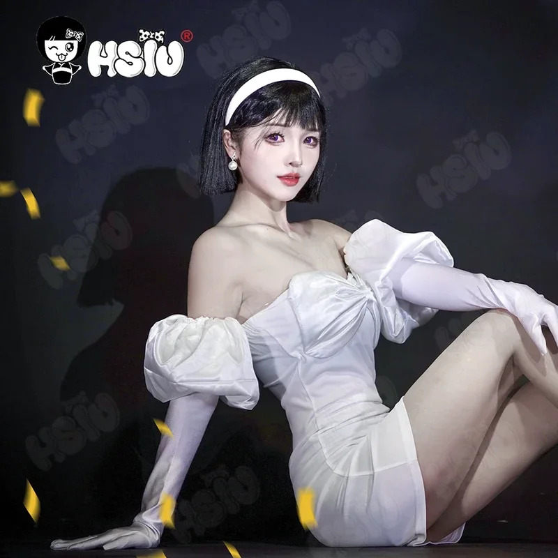 Anime alien stage Costume Whit - Cosplay Anime White Hair recensione e prezzo