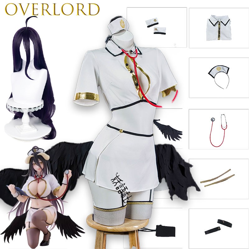 OVERLORD Albedo Nurse Cosplay  - Anime Cosplay Albedo recensione e prezzo