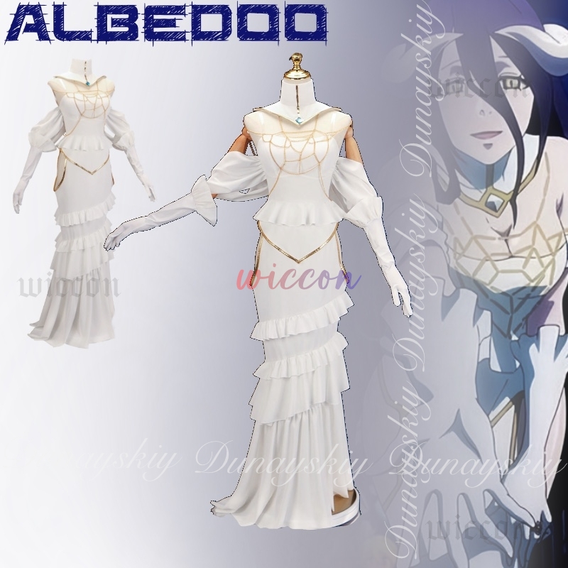 Overlord Albedo Cosplay White  - Anime Cosplay Albedo recensione e prezzo