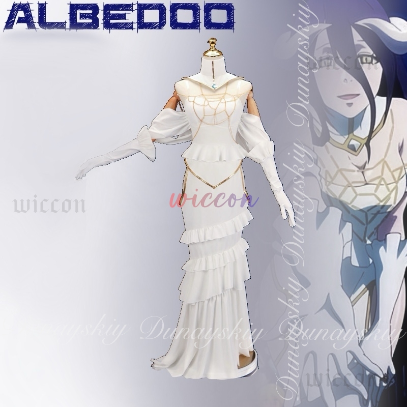 Overlord Albedo Cosplay White  - Anime Cosplay Albedo recensione e prezzo