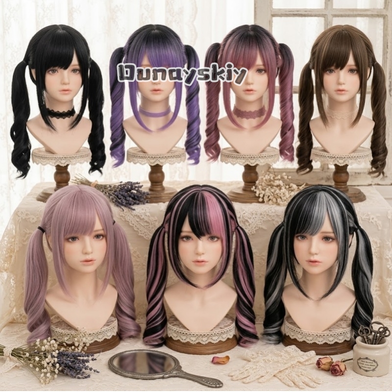 Cosplay Jirai Kei  Halloween P - Cosplay Anime Pink Hair recensione e prezzo