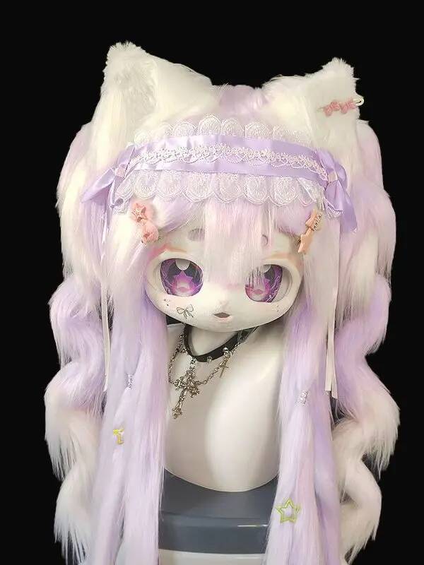 Handmade Kig Fursuit Head, Cut - Anime Cosplay Cat recensione e prezzo