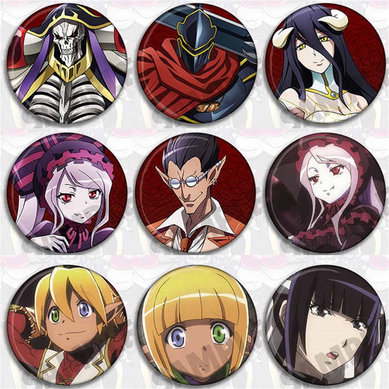 Japan Anime OVERLORD Pins Ainz - Anime Cosplay Albedo recensione e prezzo