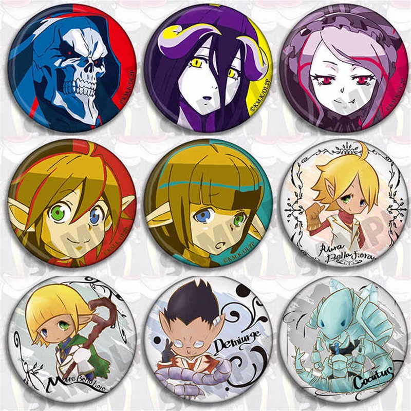 Japan Anime OVERLORD Pins Ainz - Anime Cosplay Albedo recensione e prezzo