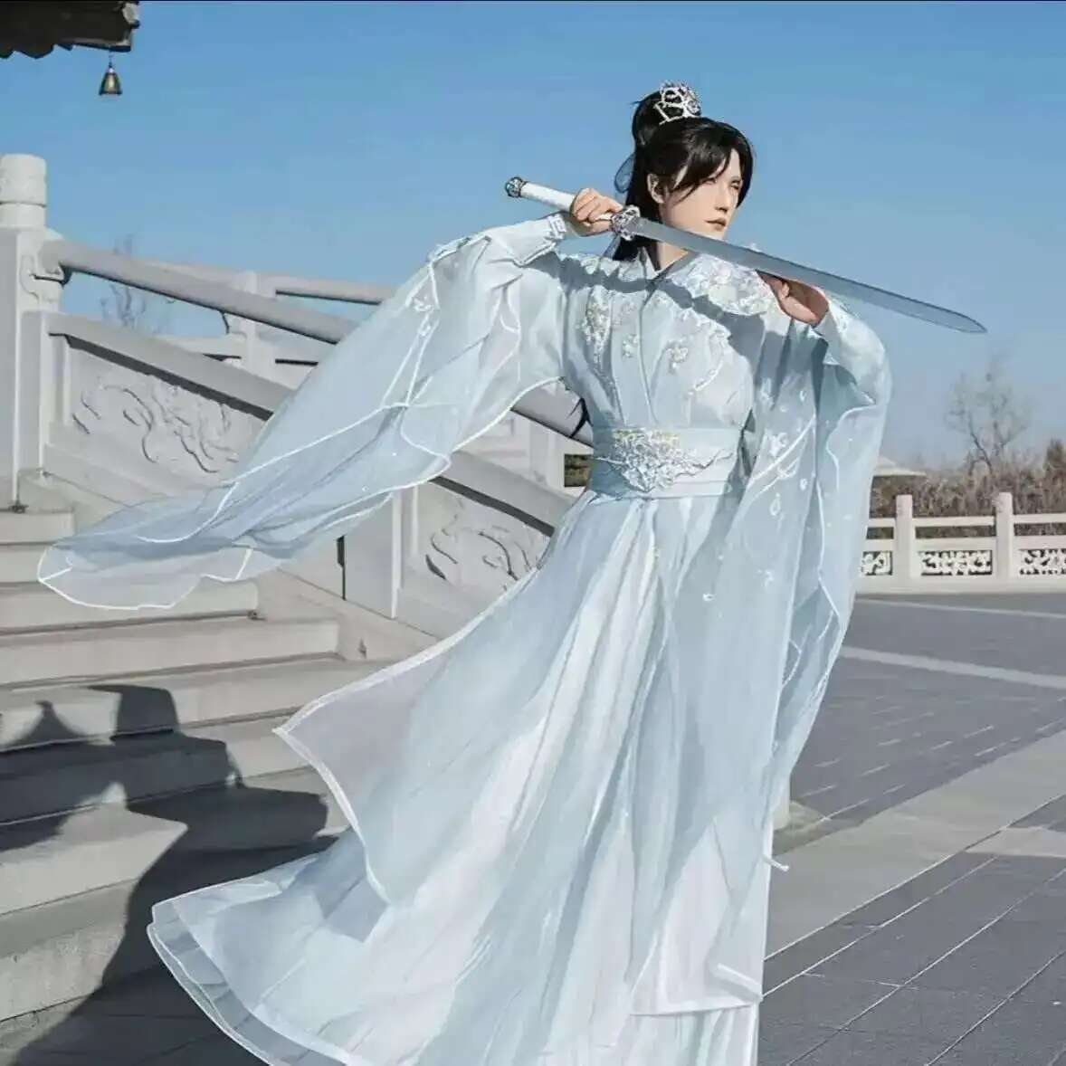 Large Size 3XL Hanfu Men Chine - Anime Cosplay Dress For Men recensione e prezzo