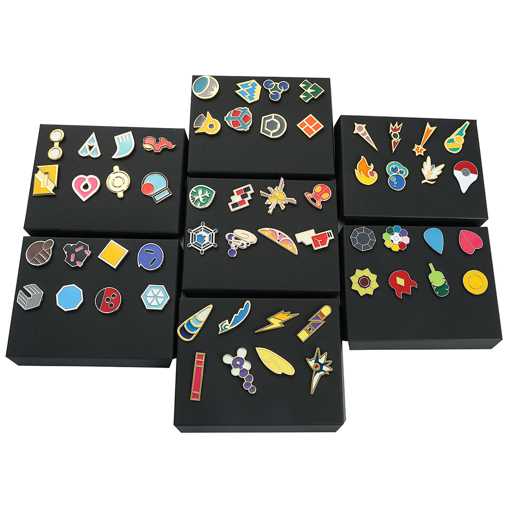 Pokemon Gym Badges Kanto Johto - Anime Cosplay Pokemon recensione e prezzo