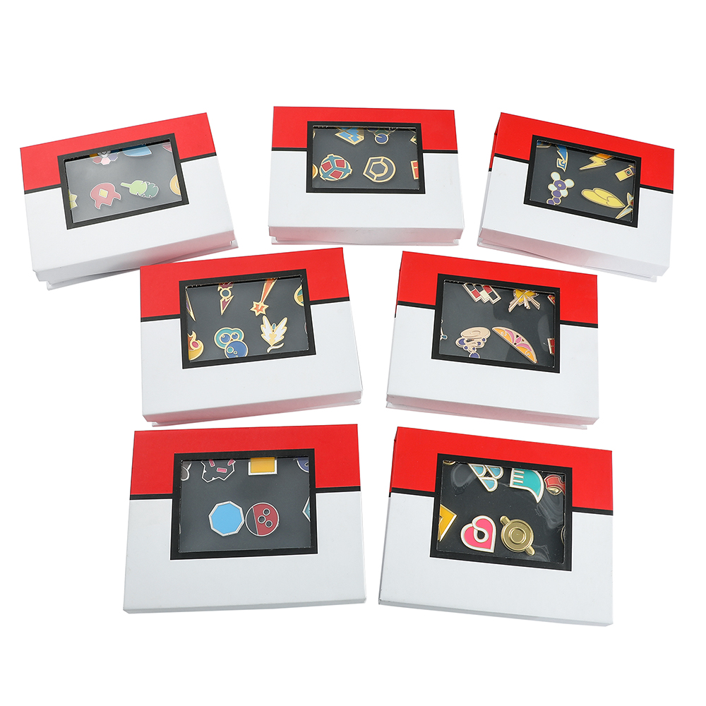 Pokemon Gym Badges Kanto Johto - Anime Cosplay Pokemon recensione e prezzo
